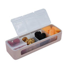 Melii 4 Compartment Snackle Box (Luxe Pink)