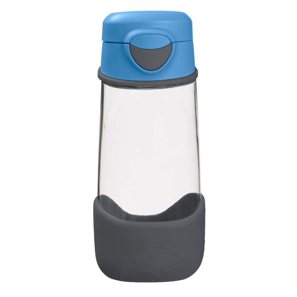 b.box Sport Spout Drink Bottle 450ml (Blue Slate)