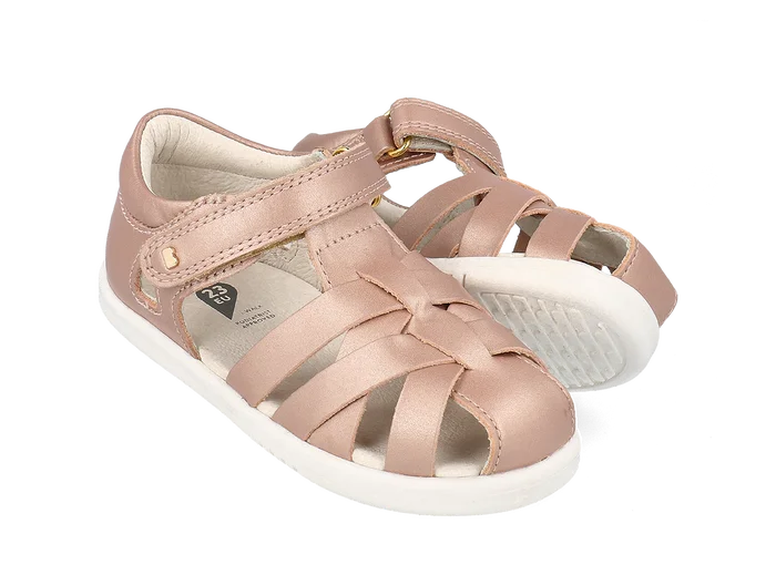 Bobux I Walk Tropicana II Sandal (Rose Gold)