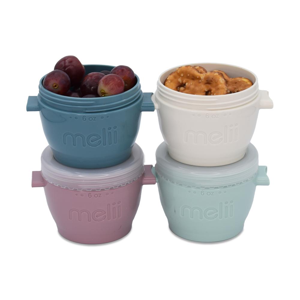 Melii 6oz Snap & Go Pods 4pk (Luxe Multi)