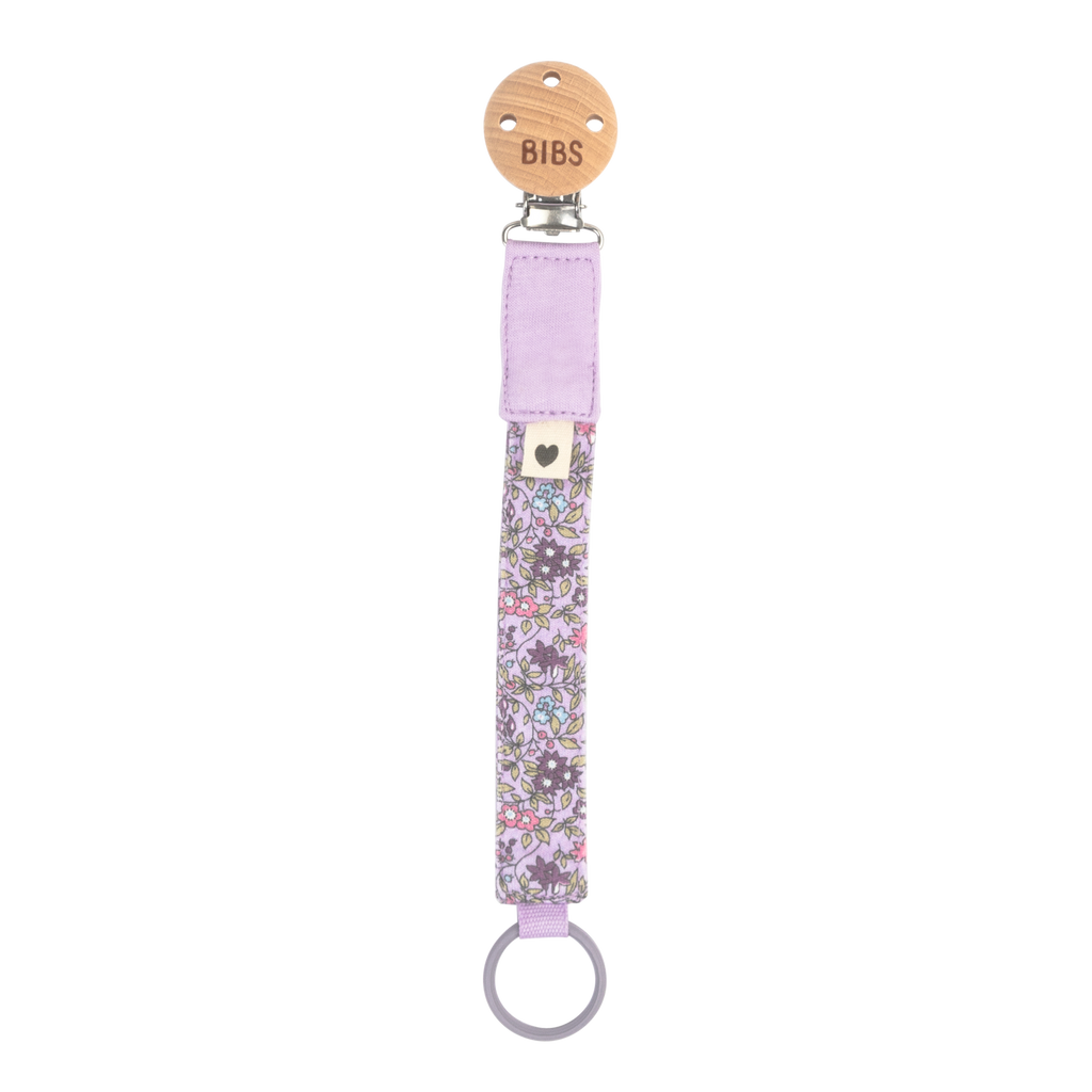 Bibs Liberty Pacifier Clip (Chamomile Lawn/Violet Sky)