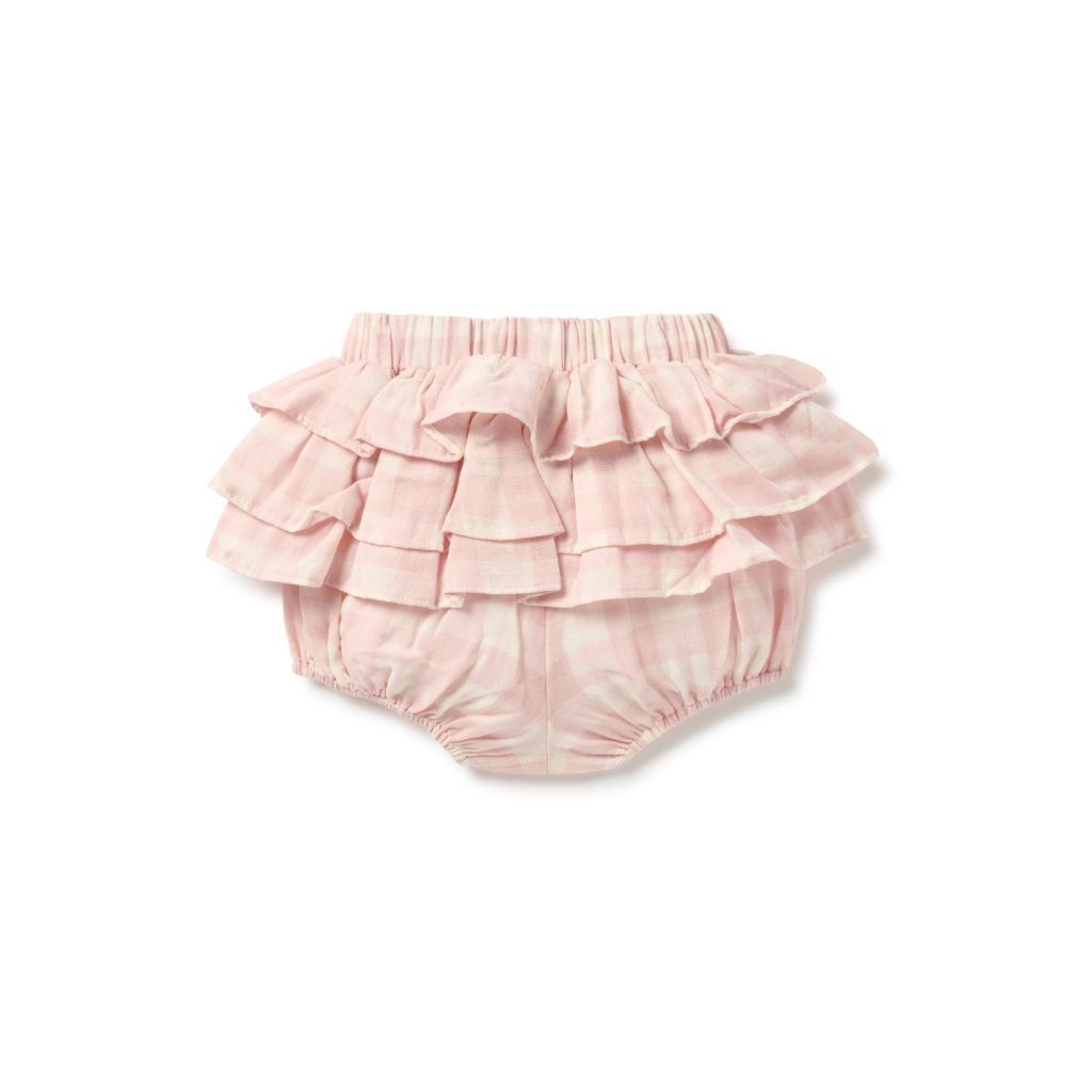 A&O Pink Gingham Bloomers (Petal Pink)