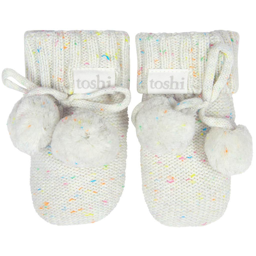 Toshi Baby Booties (Snowflake)