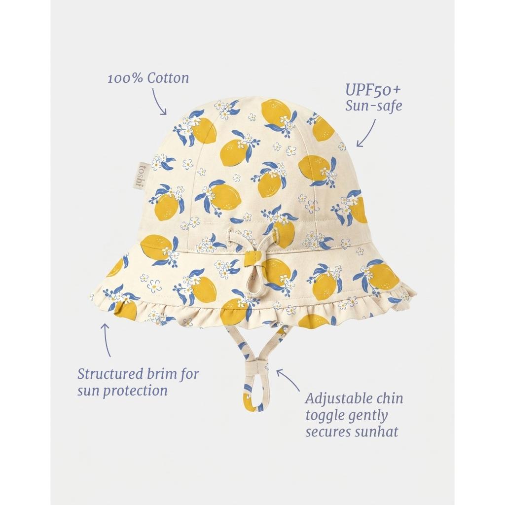 Toshi Bell Sun Hat Arcadia (Lemonade Cream)