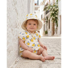 Toshi Baby Romper Arcadia (Lemonade Cream)