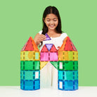CONNETIX Magnetic Tiles 104 Piece Creative Pack (Bright)