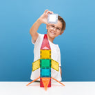 CONNETIX Magnetic Tiles 30 Piece Light Rocket Pack
