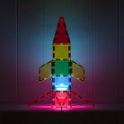 CONNETIX Magnetic Tiles 30 Piece Light Rocket Pack