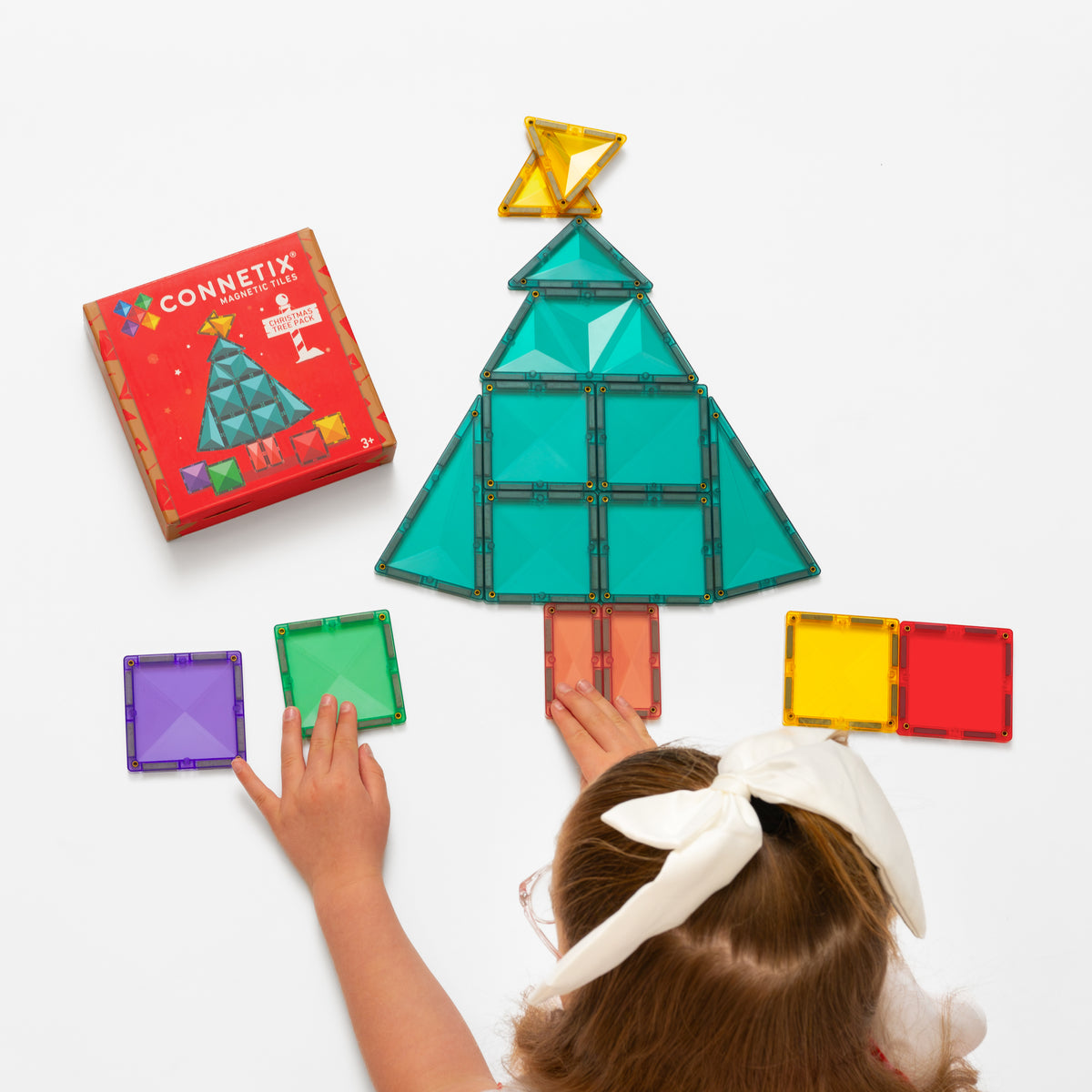 connetix magnetic tiles chirstmas tree pack