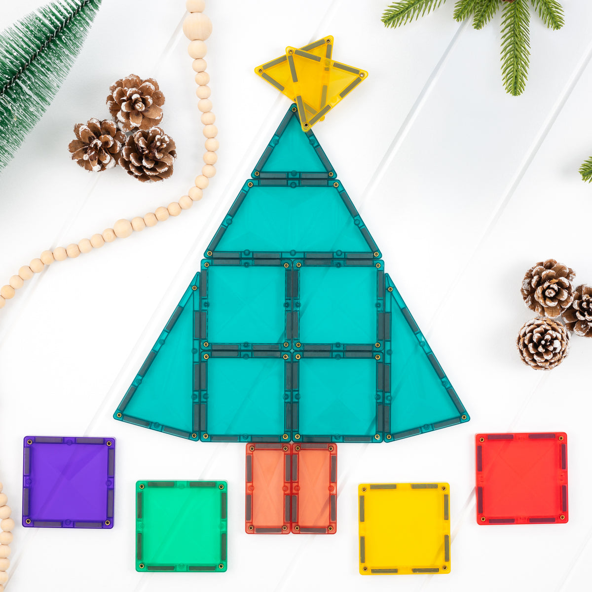 connetix magnetic tiles chirstmas tree pack