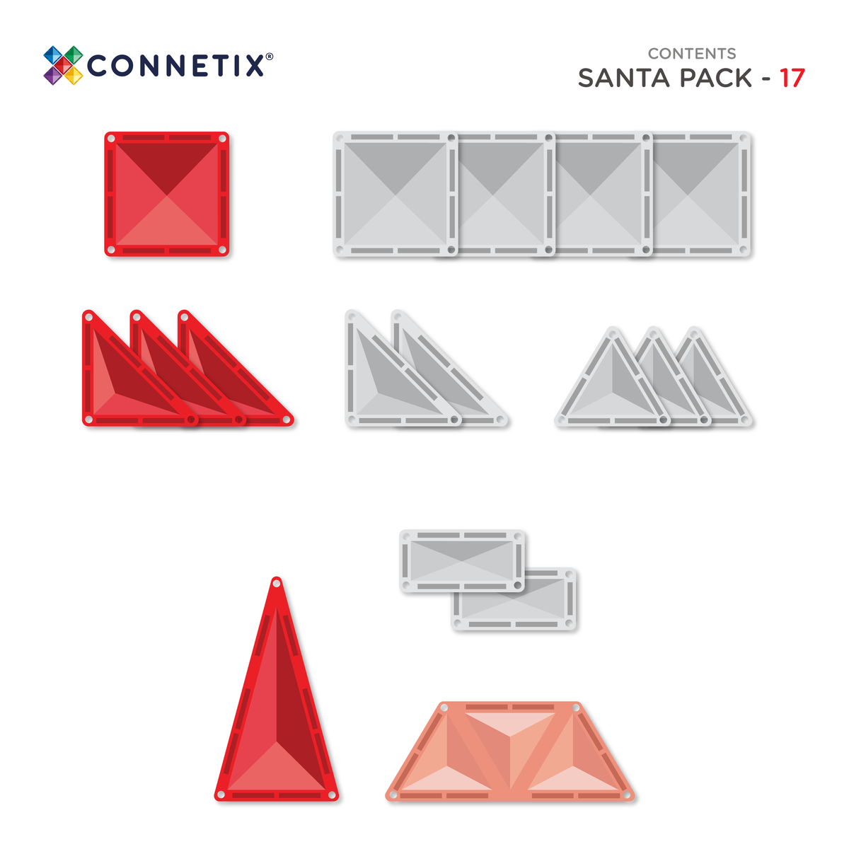 connetix tile santa pack