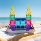 CONNETIX Magnetic Tiles 32 Piece Travel Mini Pack
