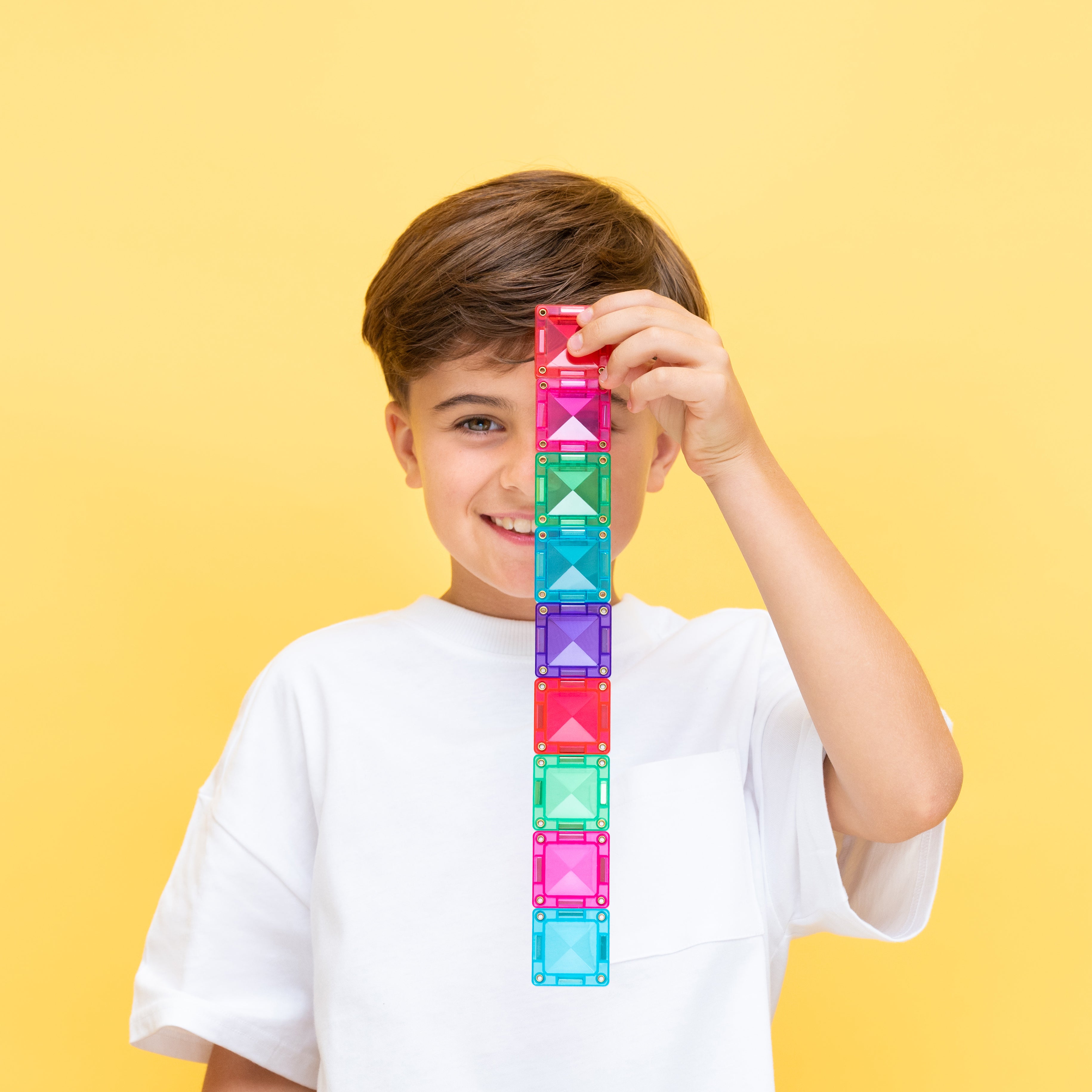 CONNETIX Magnetic Tiles 32 Piece Travel Mini Pack