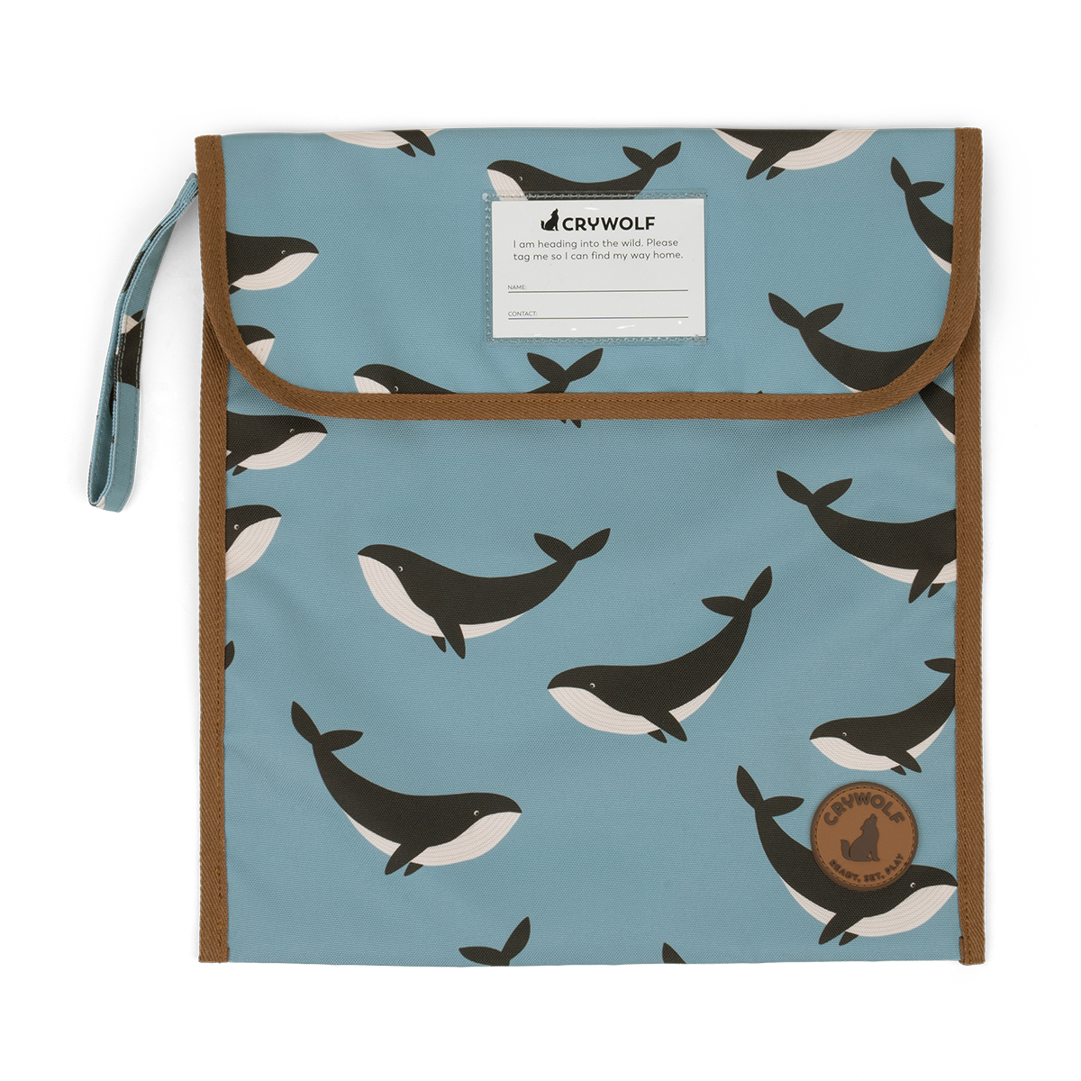 Crywolf Book Bag (Whale Trail)