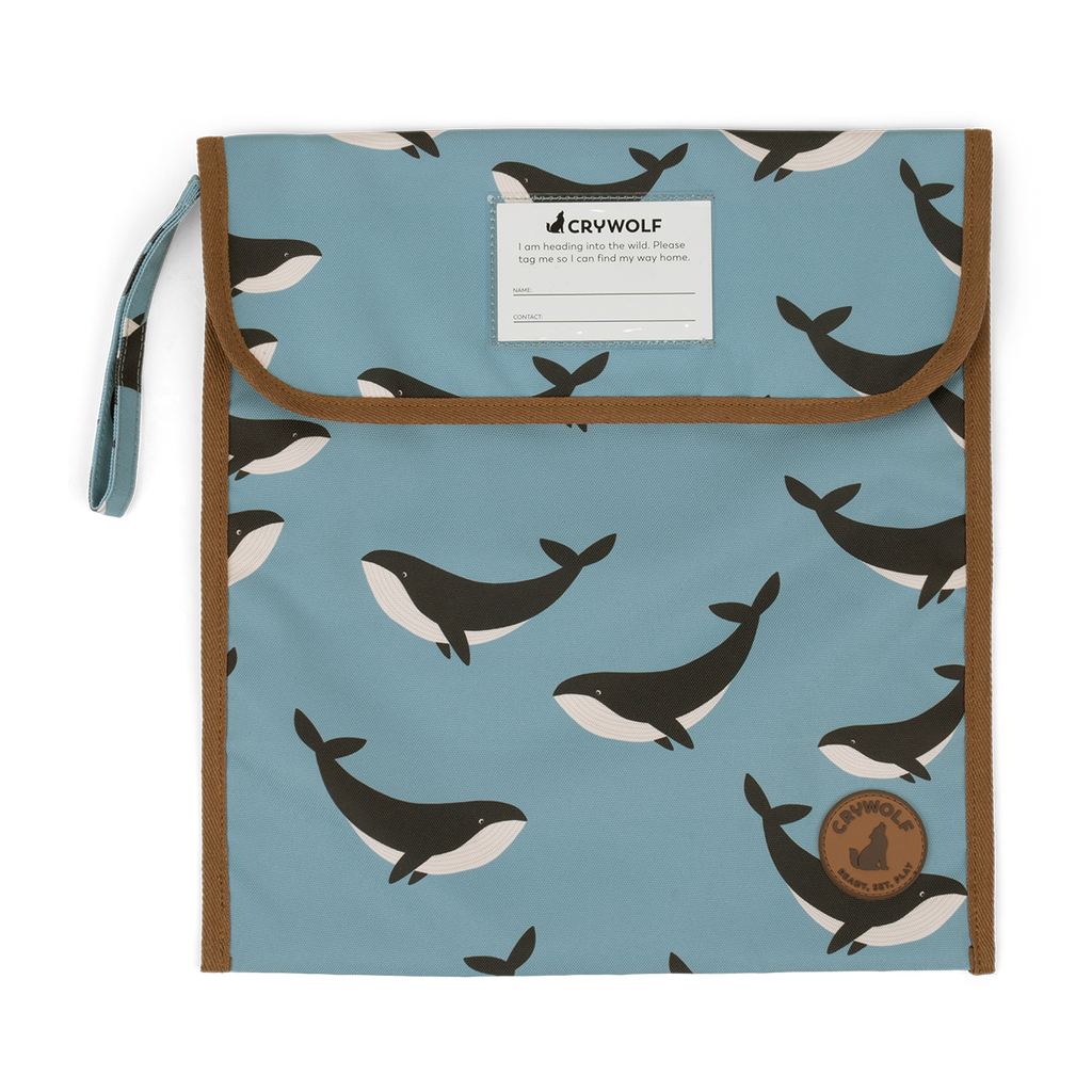 Crywolf Book Bag (Whale Trail)