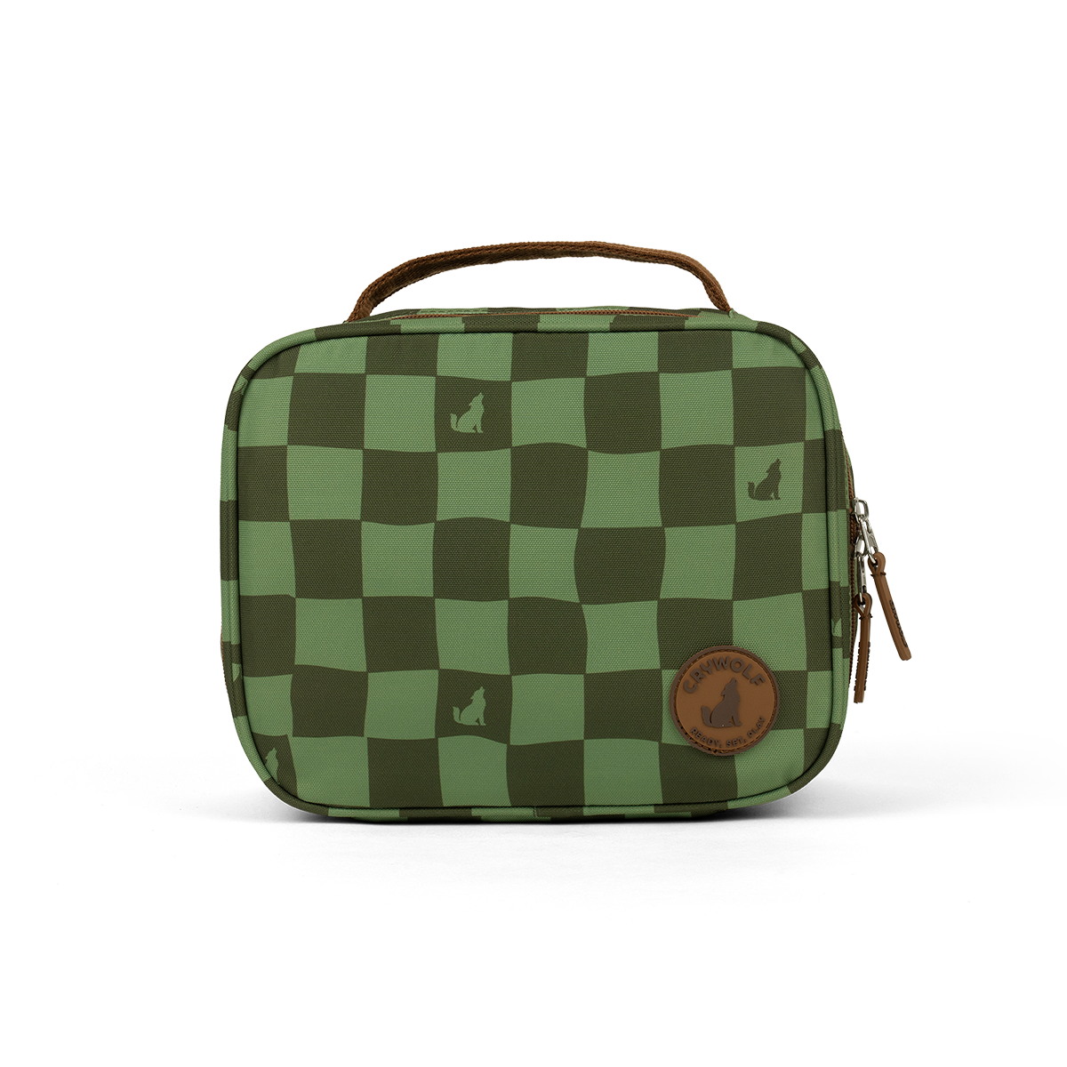 Crywolf Everyday Lunch Bag (Green Check)