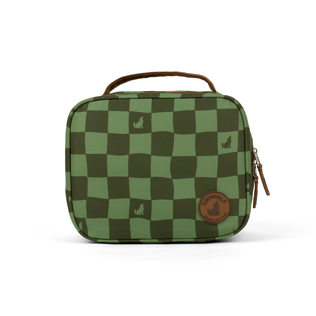 Crywolf Everyday Lunch Bag (Green Check)