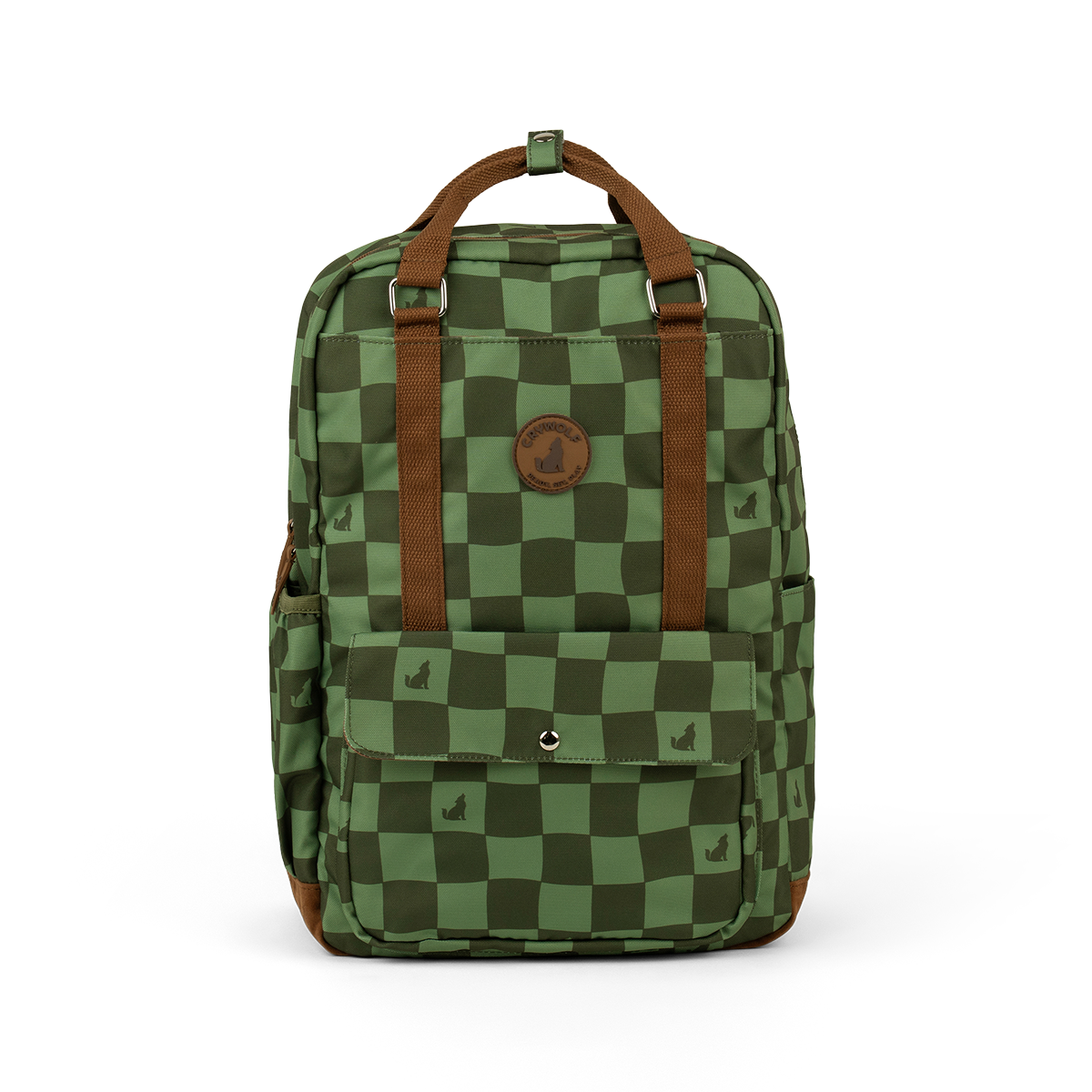 Crywolf Knapsack (Green Check)