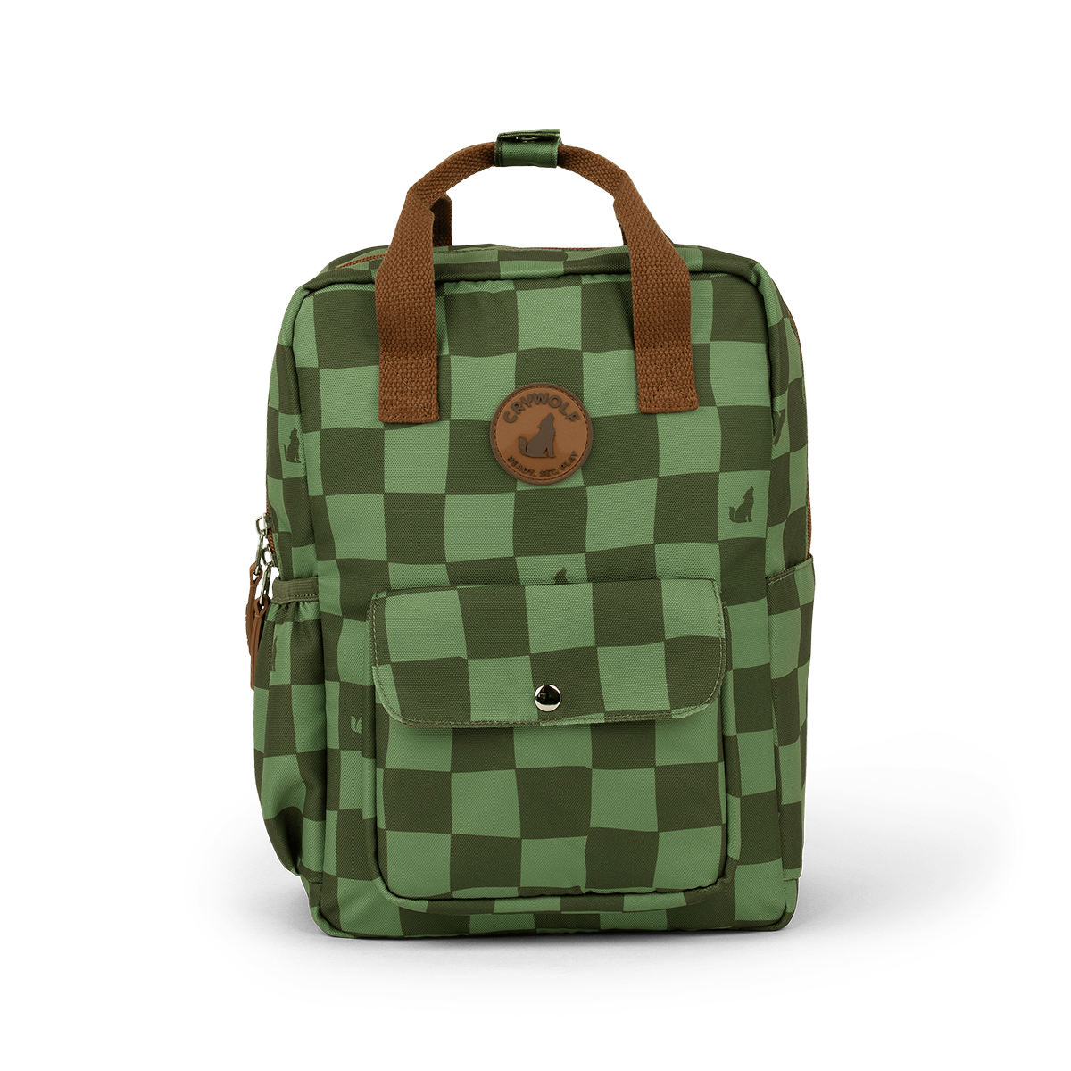 Crywolf Mini Backpack (Green Check)