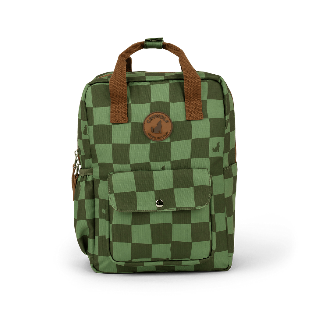 Crywolf Mini Backpack (Green Check)