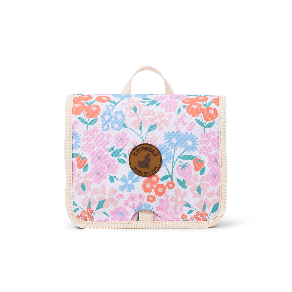 Crywolf Hanging Toiletry Bag (Berry Garden)