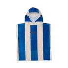 Crywolf Hooded Towel (Deep Sea Stripe)