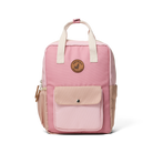 Crywolf Mini Backpack (Blush Colourblock)