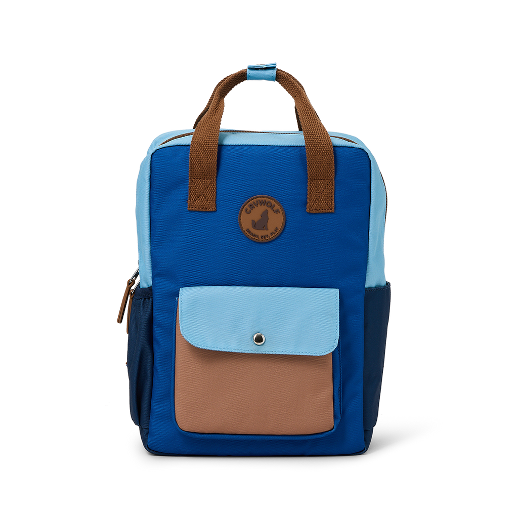 Crywolf Mini Backpack (Deep Sea Colourblock)