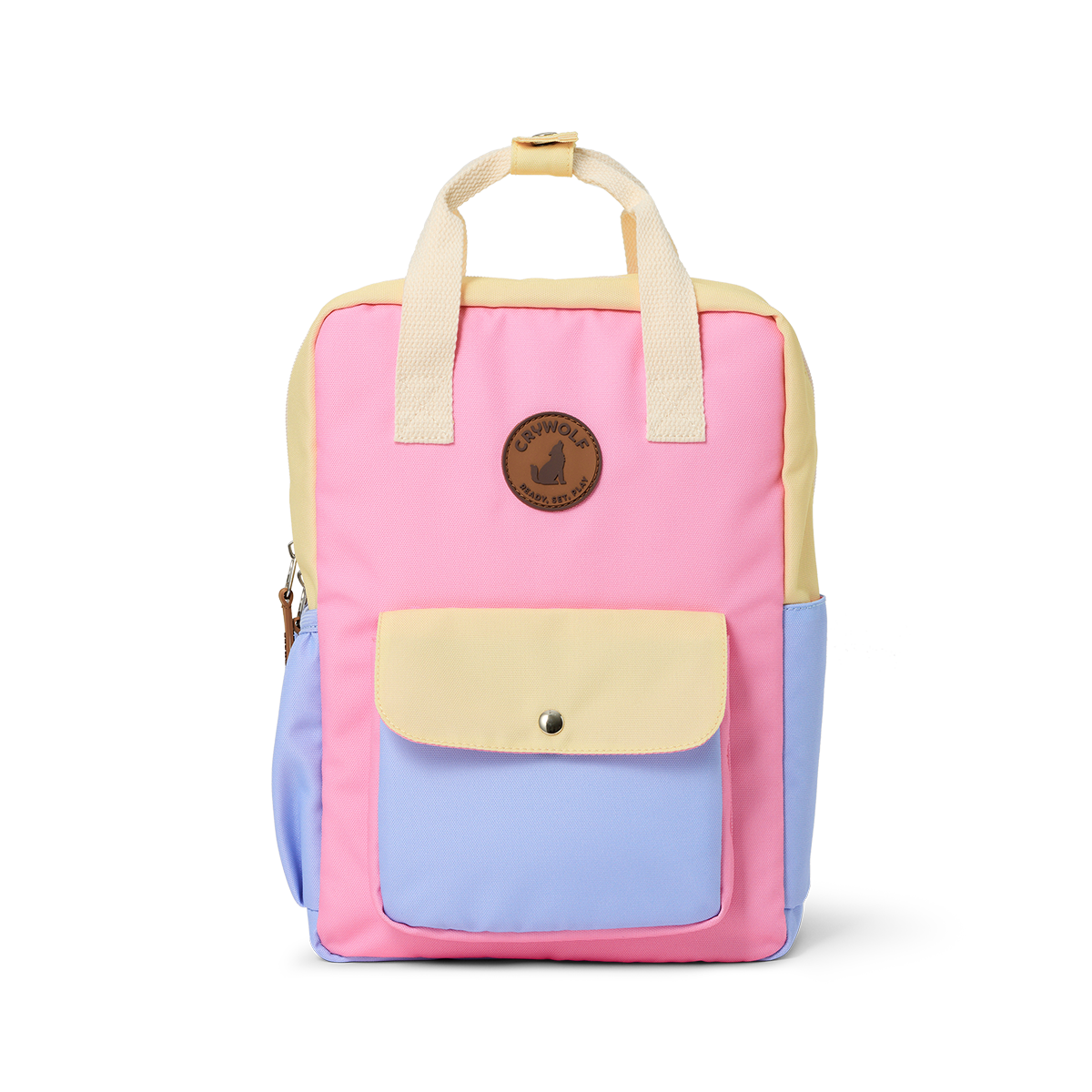 Crywolf Mini Backpack (Pop Colourblock)