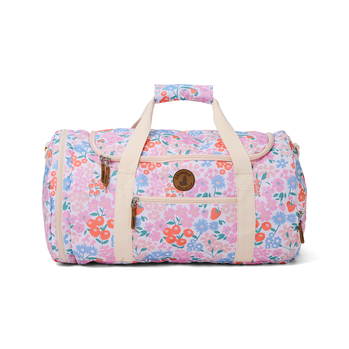 Crywolf Packable Duffel Bag (Berry Garden)