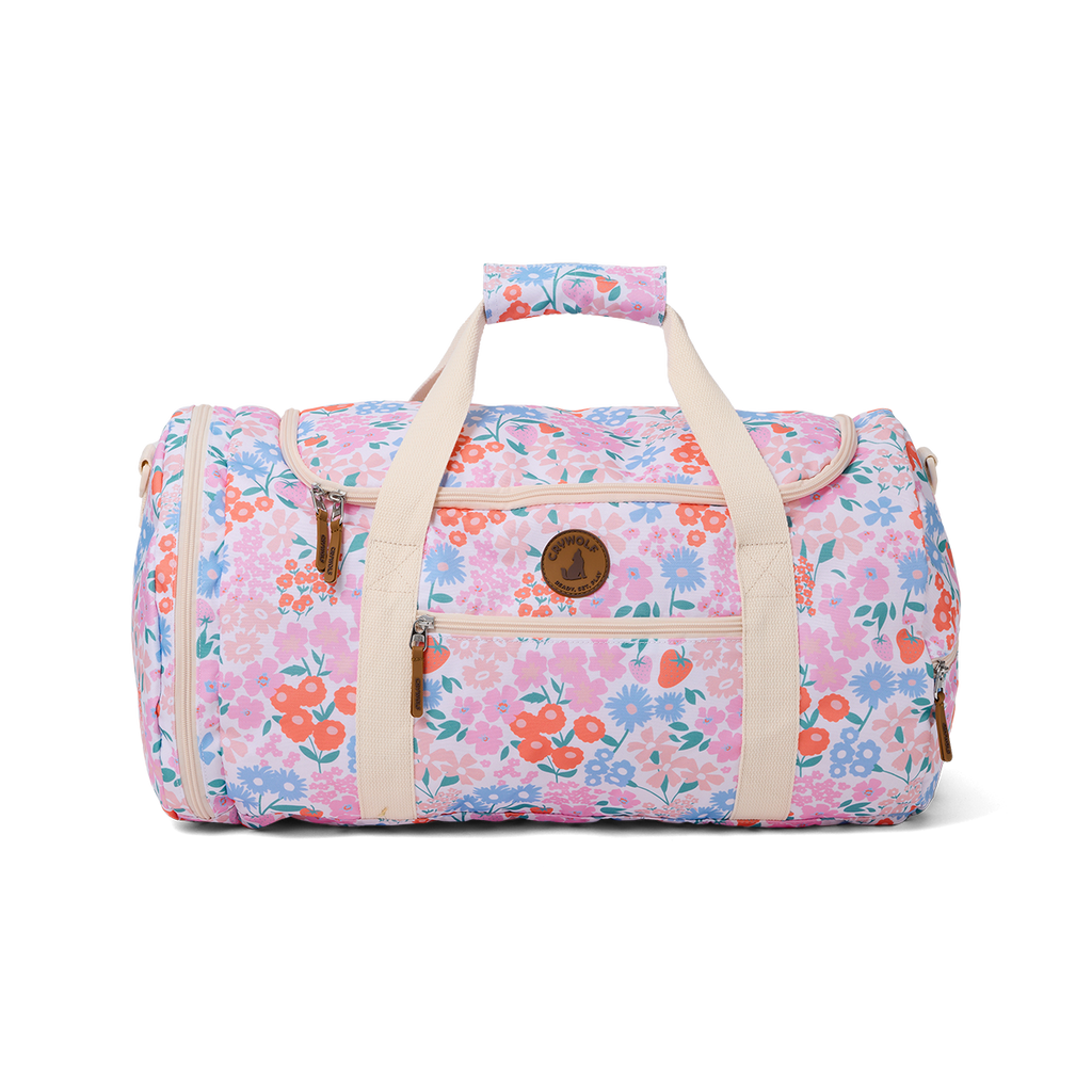 Crywolf Packable Duffel Bag (Berry Garden)