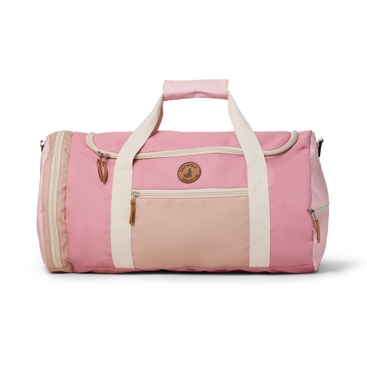 Crywolf Packable Duffel (Blush Colourblock)