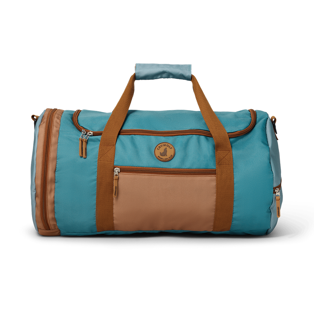 Crywolf Packable Duffel (Moss Colourblock)