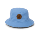 Crywolf Reversible Bucket Hat (Sky Blue Stripe)