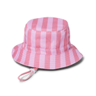 Crywolf Reversible Bucket Hat (Flamingo Stripe)