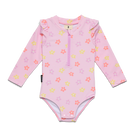 Crywolf Baby Long Sleeve Swimsuit (Hibiscus Bloom)