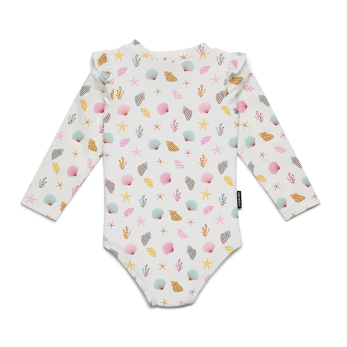 Crywolf Baby Long Sleeve Swimsuit (Little Shell)