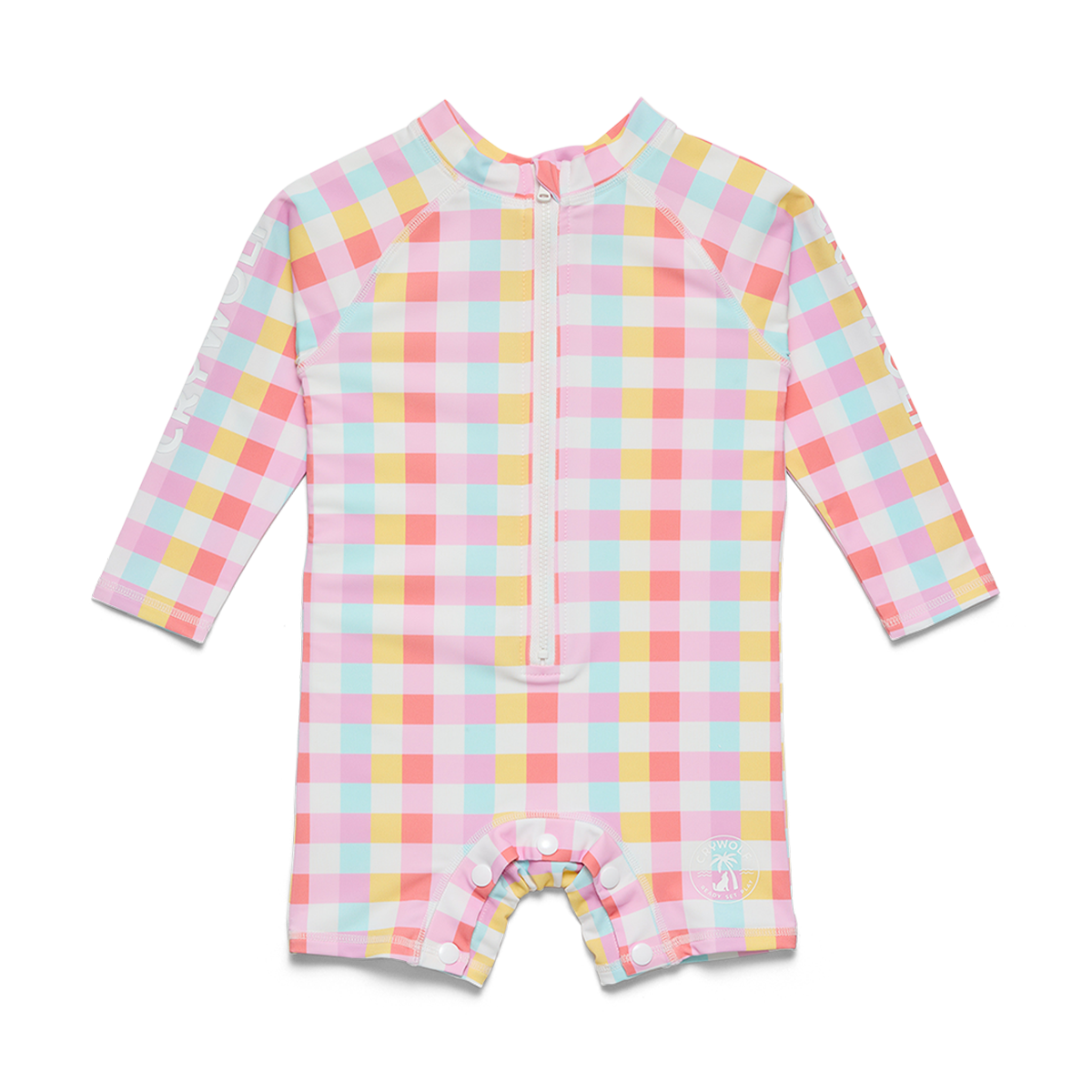 Crywolf Baby Rash Suit (Pop Gingham)