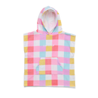 Crywolf Hooded Towel (Pop Gingham)