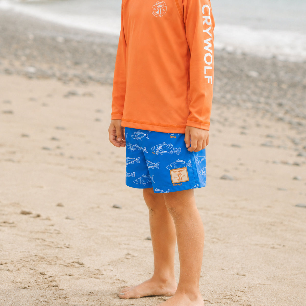 Crywolf Long Sleeve Rash Vest (Sunset)