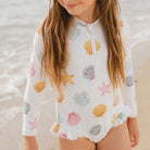 Crywolf Long Sleeve Swimsuit (Shell)