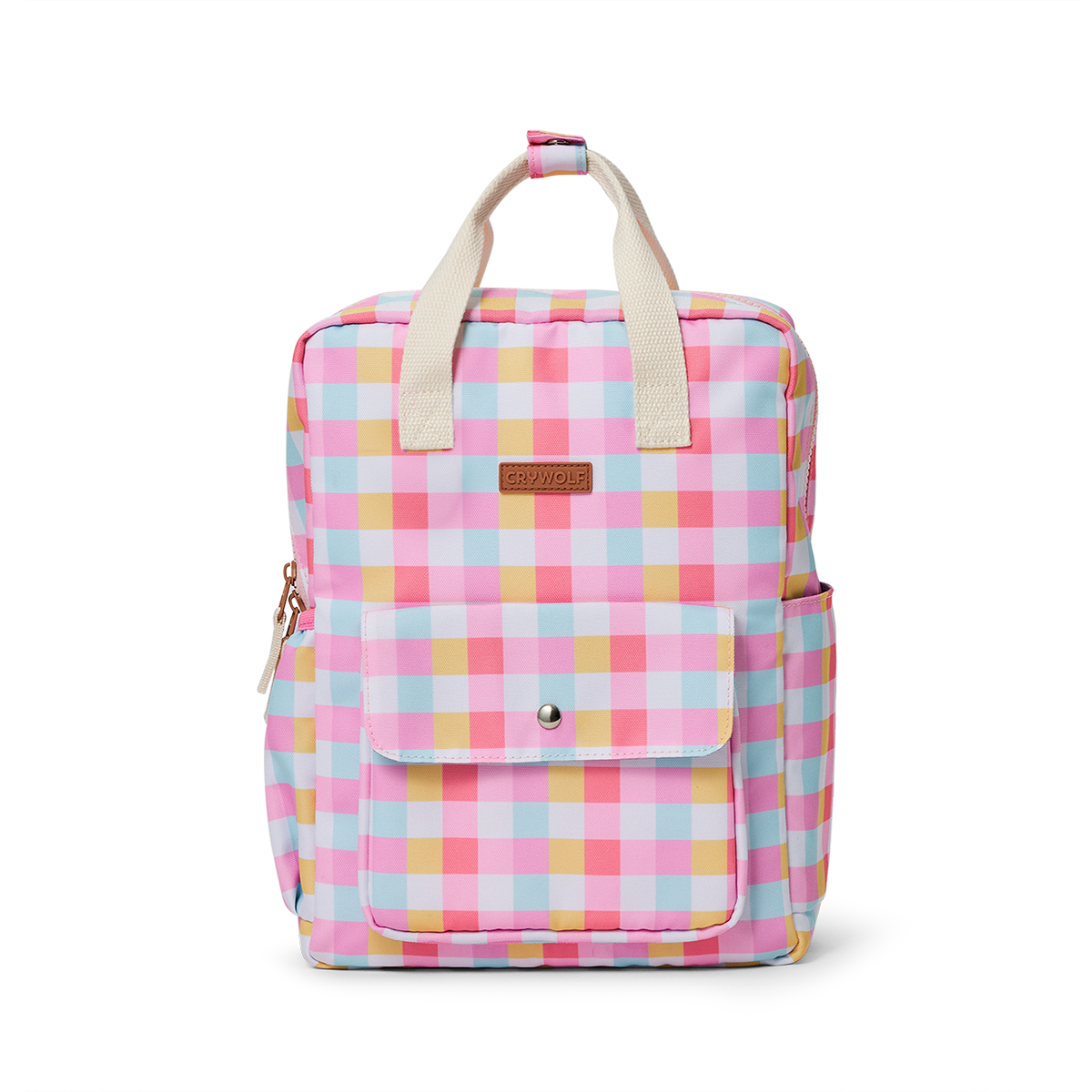 Crywolf Mini Backpack (Pop Gingham)