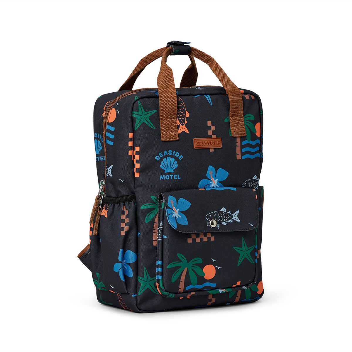 Crywolf Mini Backpack (Seaside Motel)