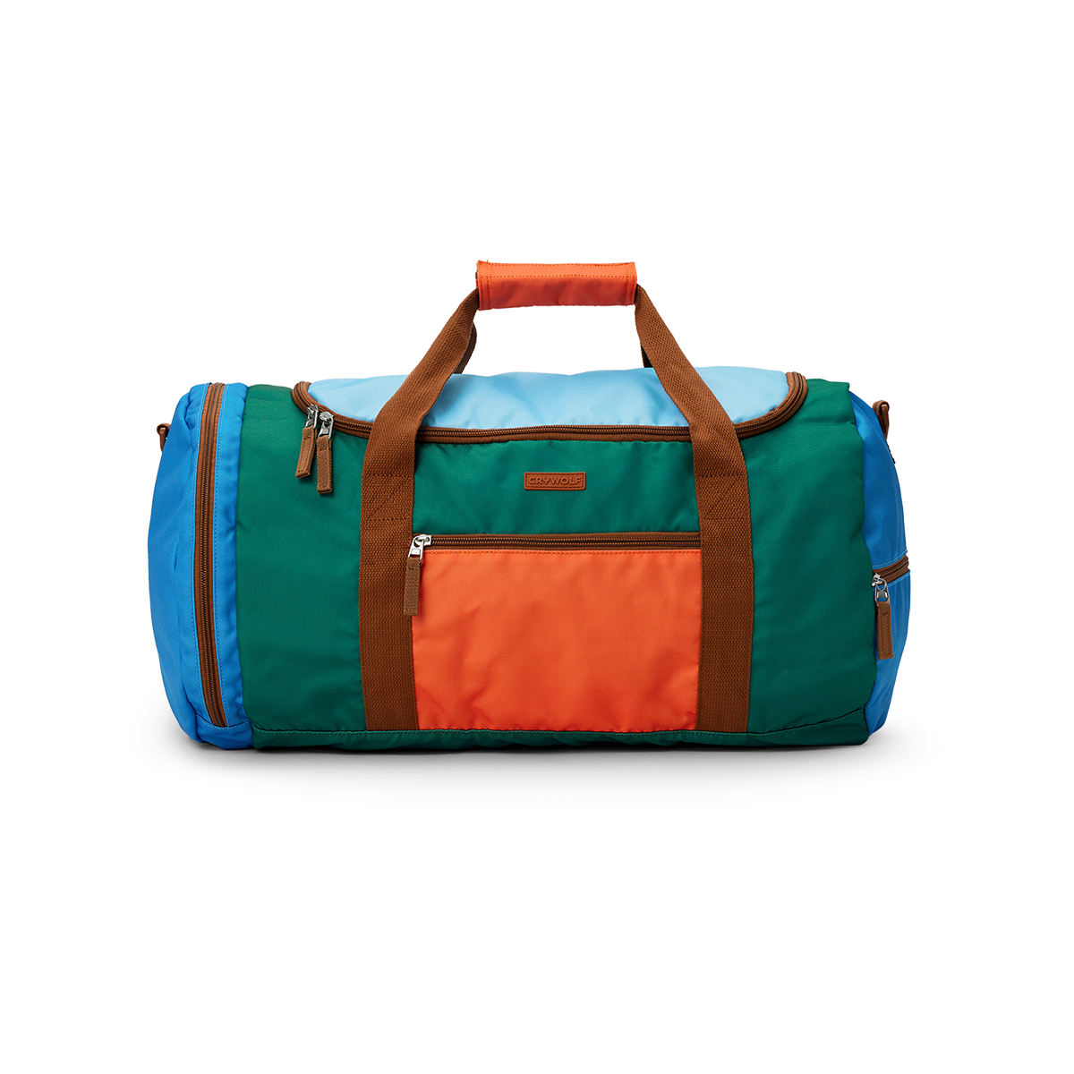 Crywolf Packable Duffel Bag (Seaside Colourblock)