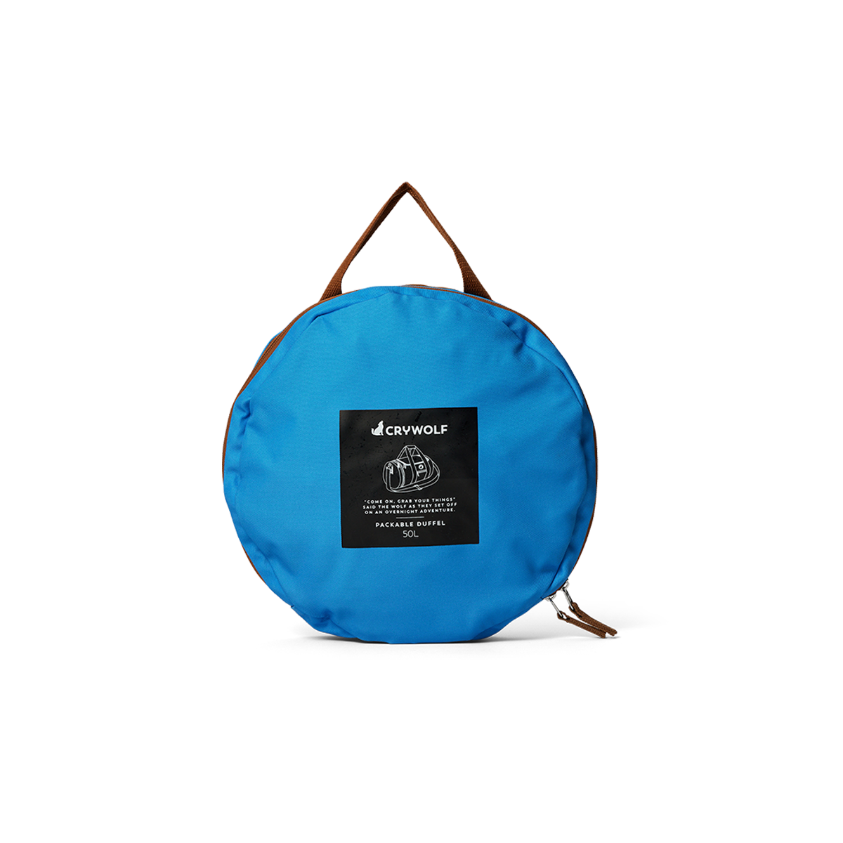 Crywolf Packable Duffel Bag (Seaside Colourblock)