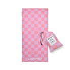 Crywolf Rapid Dry Towel (Flamingo Check)