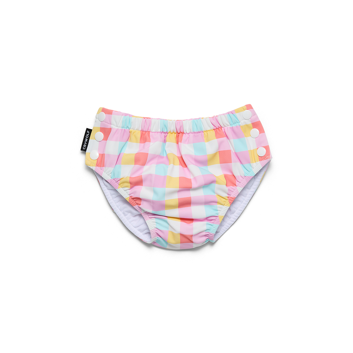 Crywolf Reusable Swim Nappy (Pop Gingham)