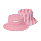 Crywolf Reversible Bucket Hat (Flamingo Stripe)