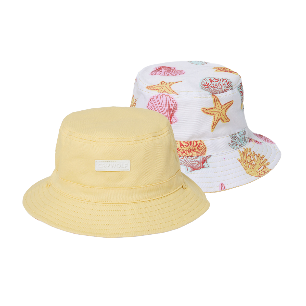 Crywolf Reversible Bucket Hat (Shell)