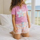 Crywolf Short Sleeve Sleep Set (Motel de la Mar)